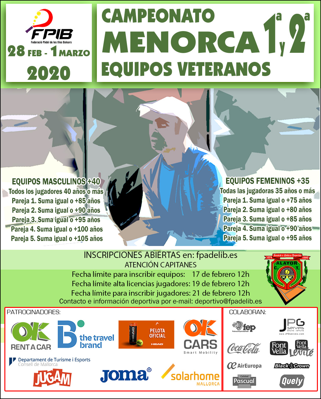 Campeonato de Menorca por Equipos Veteranos 2020