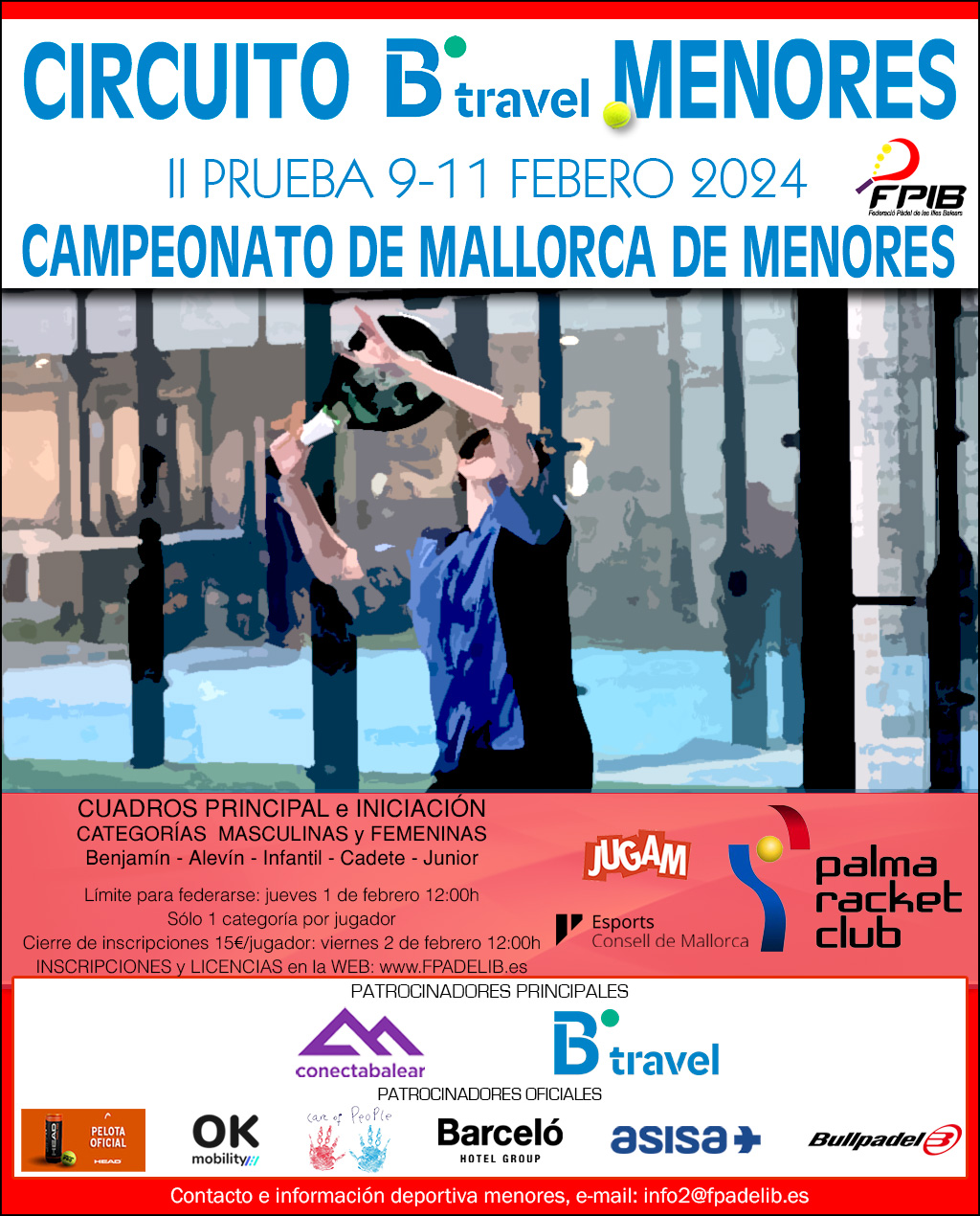 II PRUEBA CIRCUITO - Btravel de menores y Campeonato de Mallorca de menores 2024