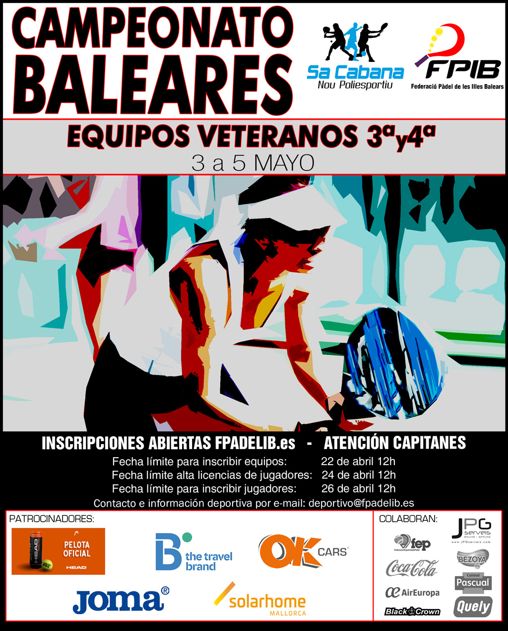 2019 Camp Baleares equipos veteranos 3a y 4a