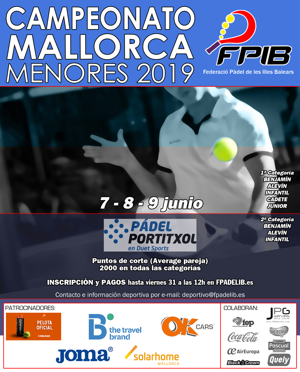 Campeonato Mallorca de menores 2019