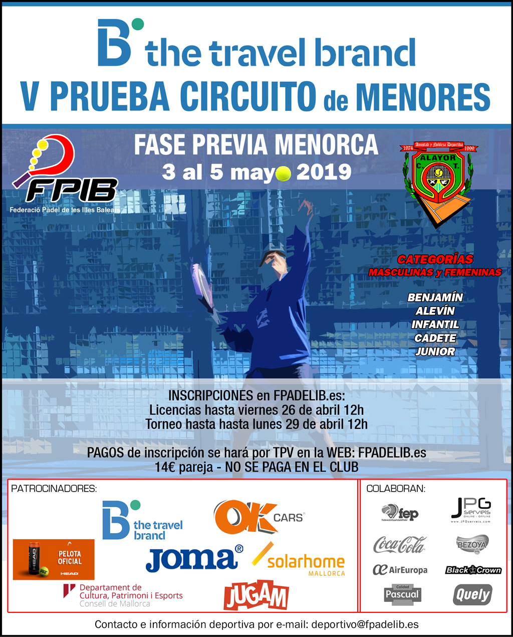2019 5o Torneo Menores Menorca