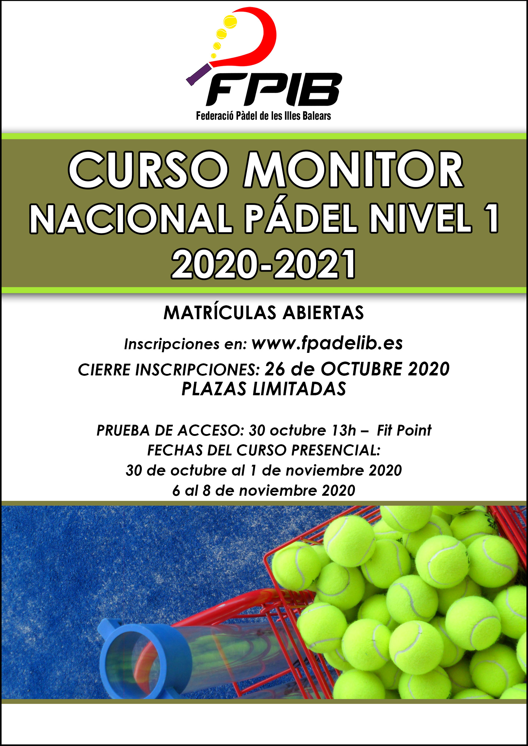 2020 Curso monitor