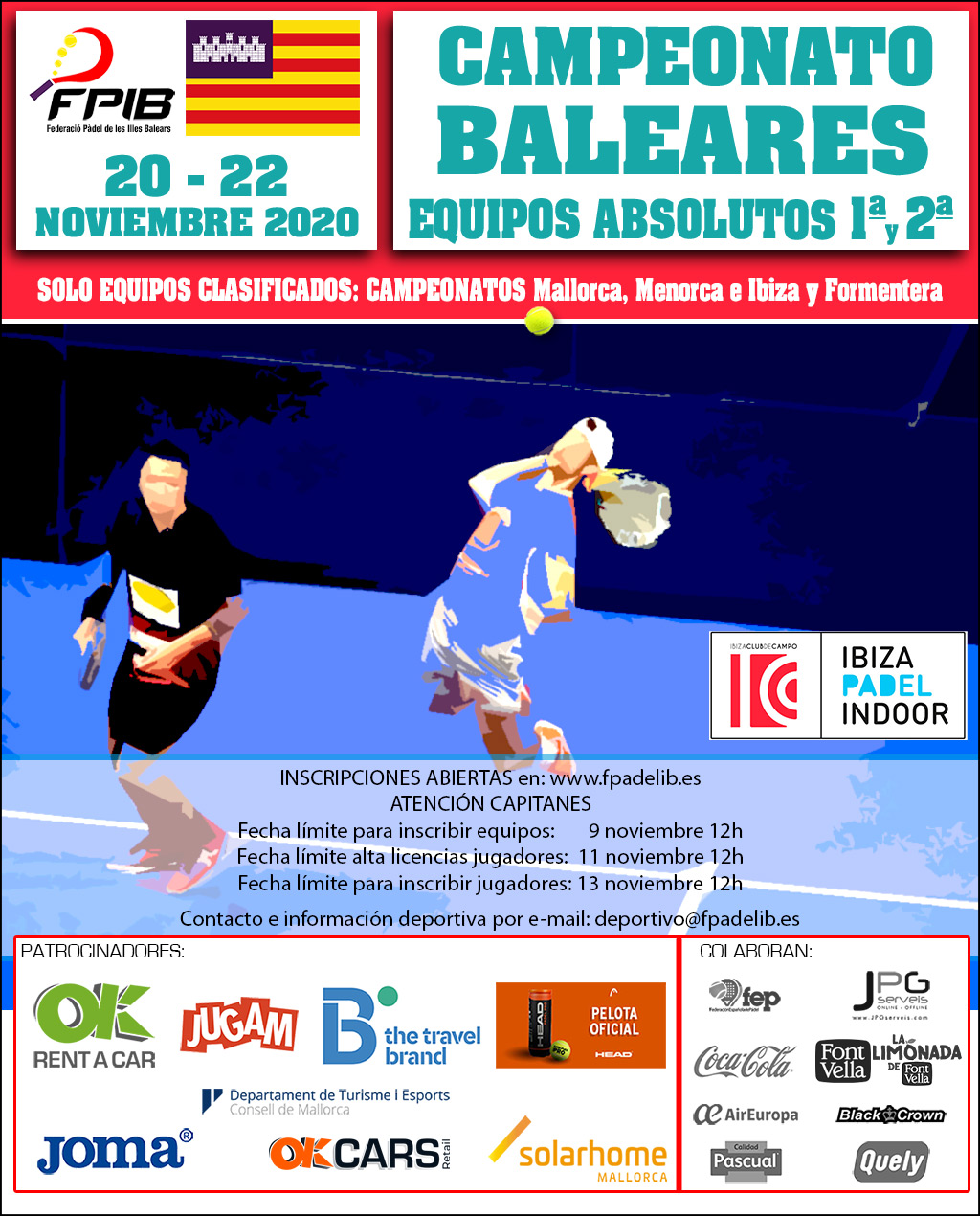 Campeonato de Baleres por Equipos Absolutos 1ª y 2ª 2020
