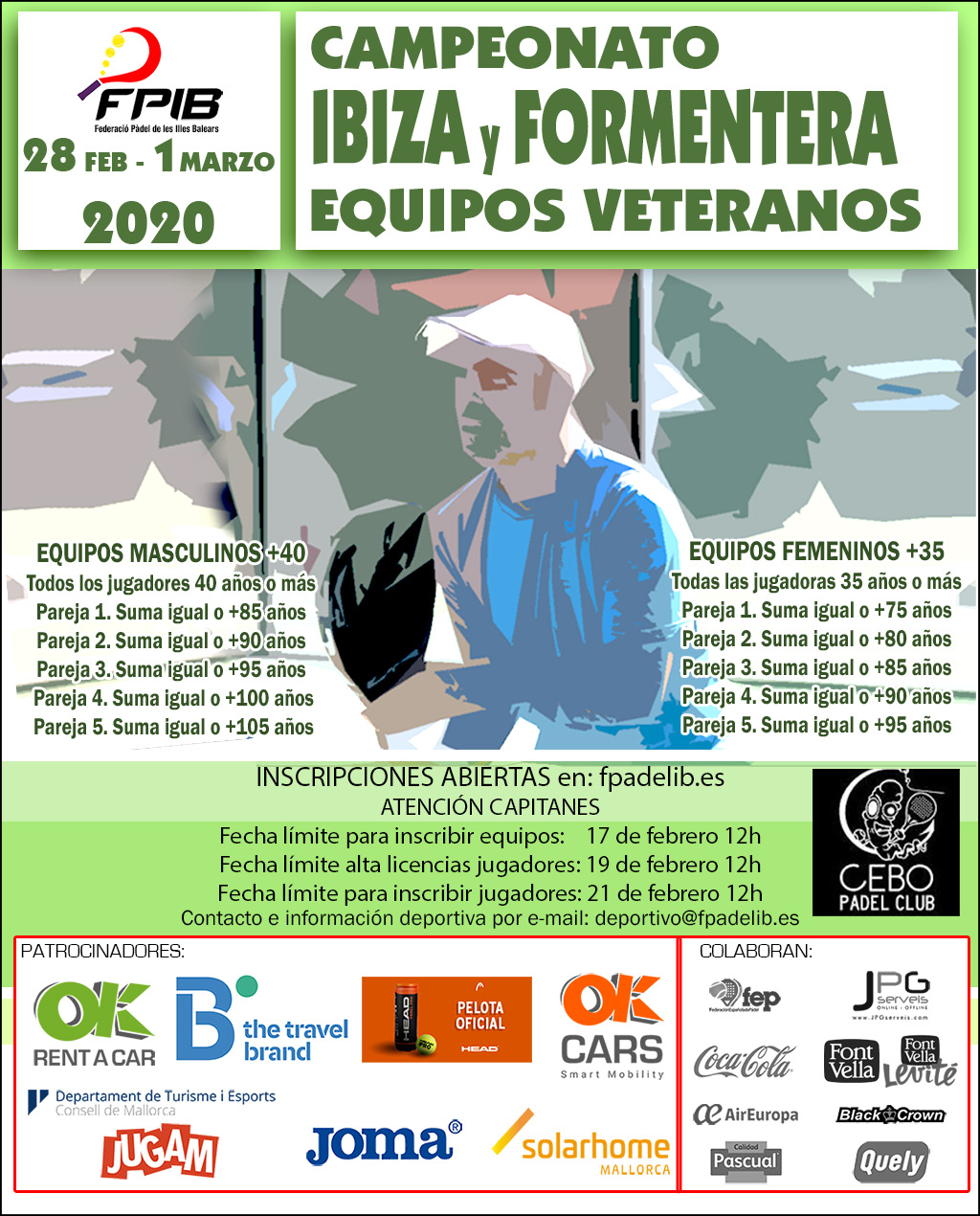 Camp. Ibiza y Formentera por equipos Veteranos 2020