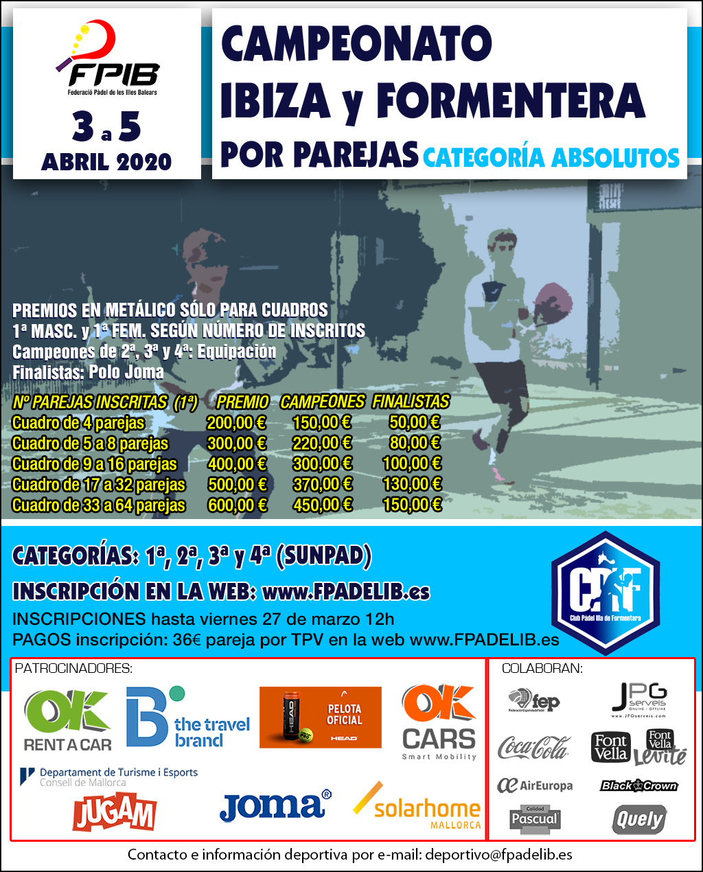 Campeonato Ibiza y Formentera por Parejas Absoluto