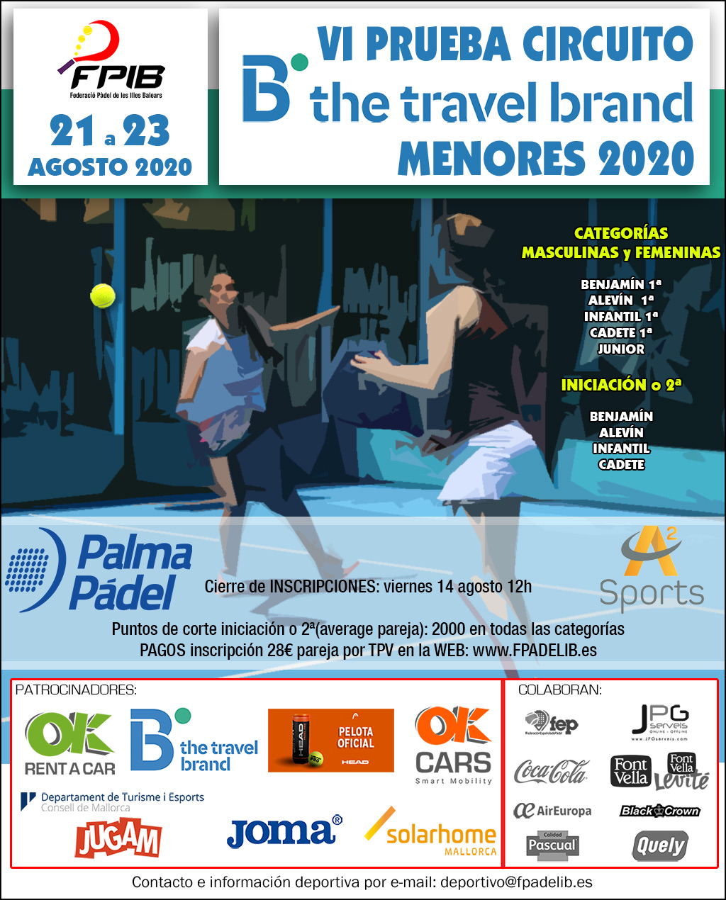 VI Prueba Circuito B the travel brand de menores - 2020
