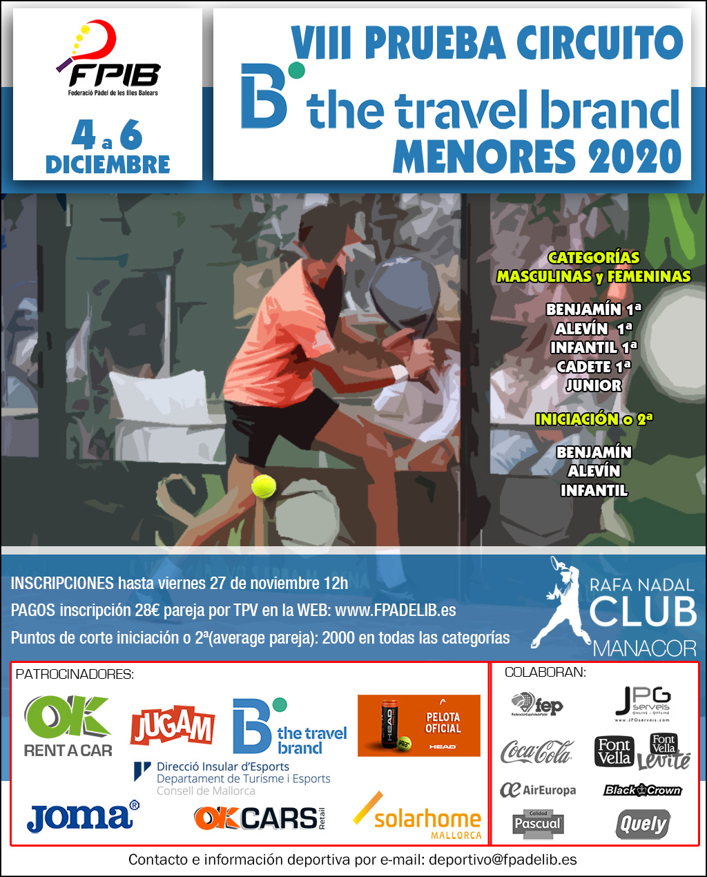 VIII Prueba Circuito B the travel brand de menores - 2020