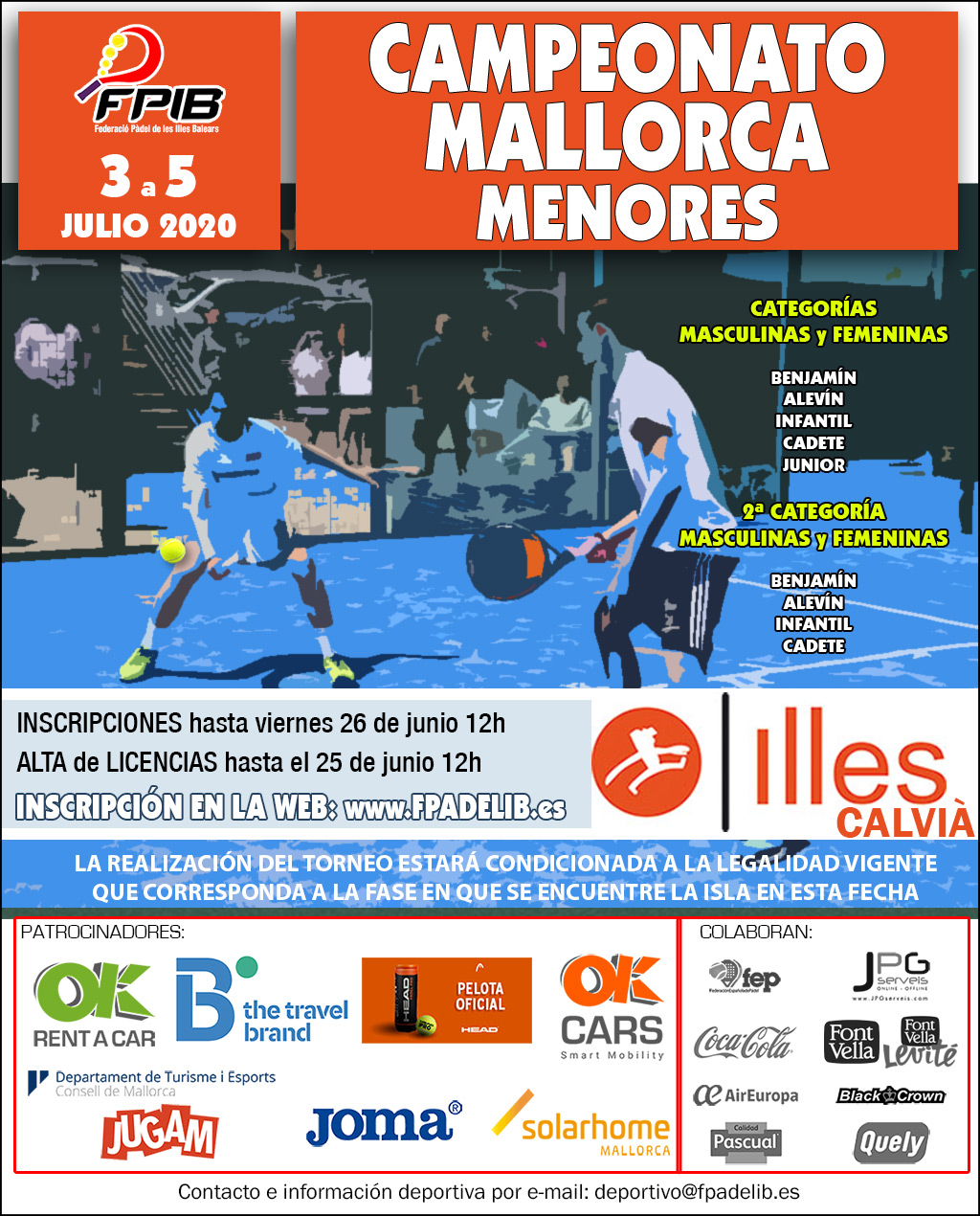 Campeonato de Mallorca de Menores - 2020