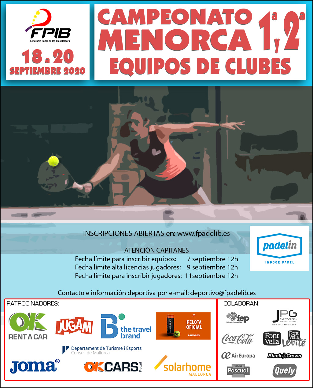 Campeonato de Menorca por Equipos de Clubes de 1ª y 2ª - 2020