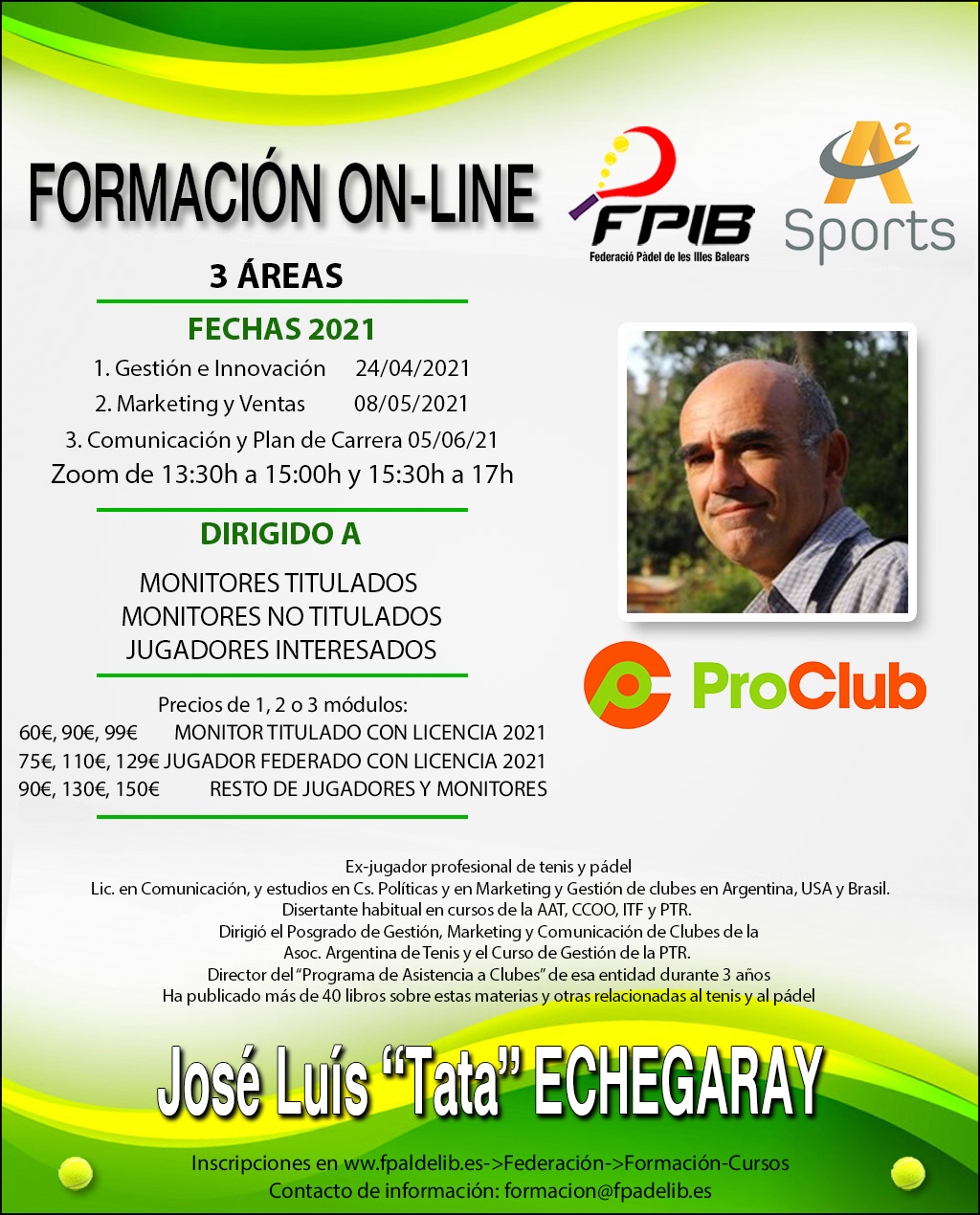 2021 Cartel Formacion online