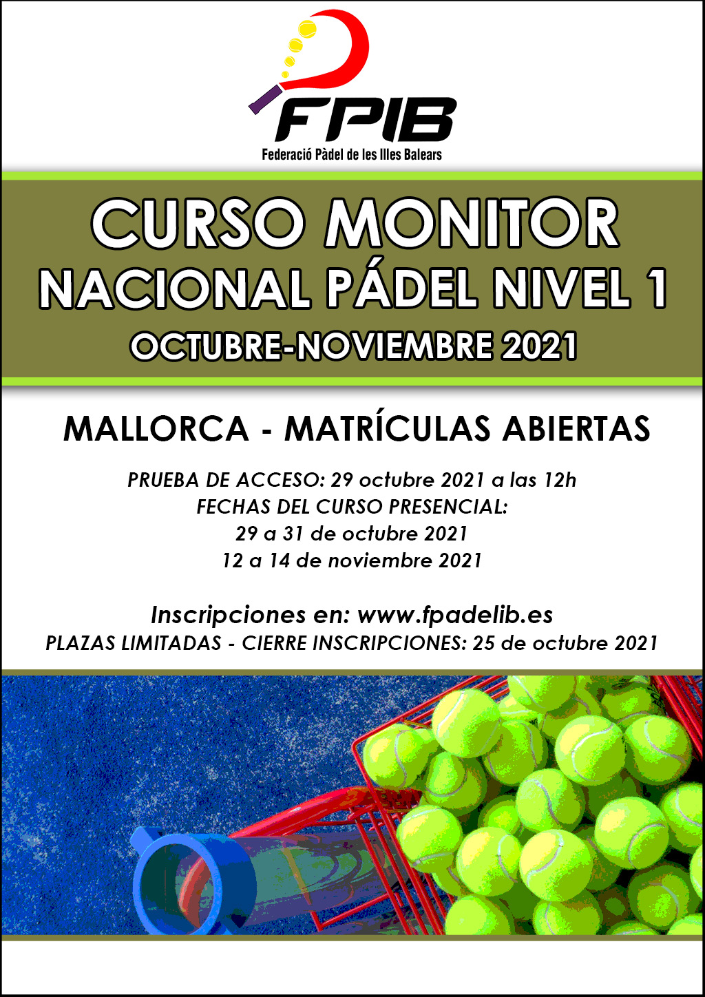 2021 Curso monitor Mallorca octubre