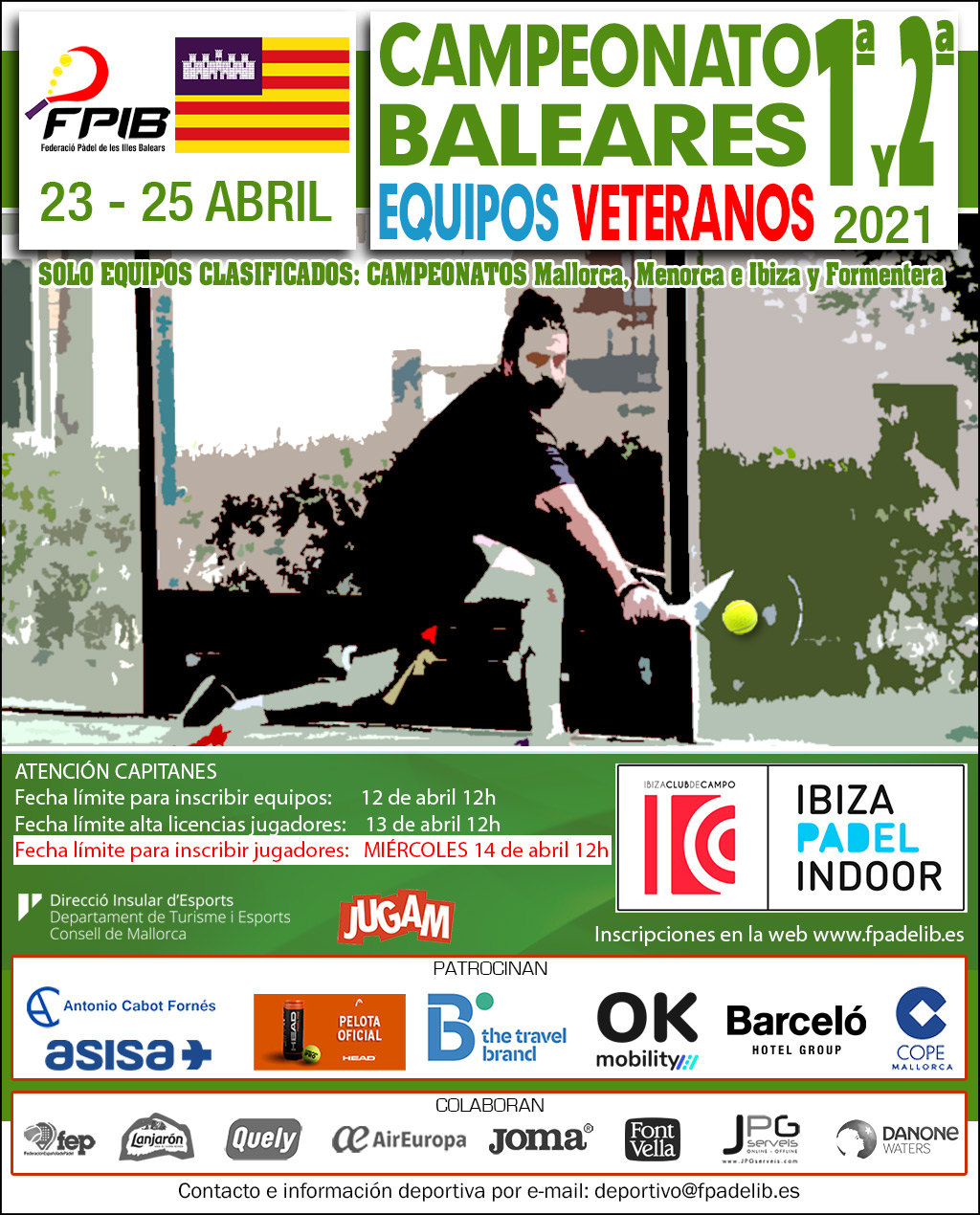 2021 Camp Baleares Equipos Veteranoss 1ª y 2ª