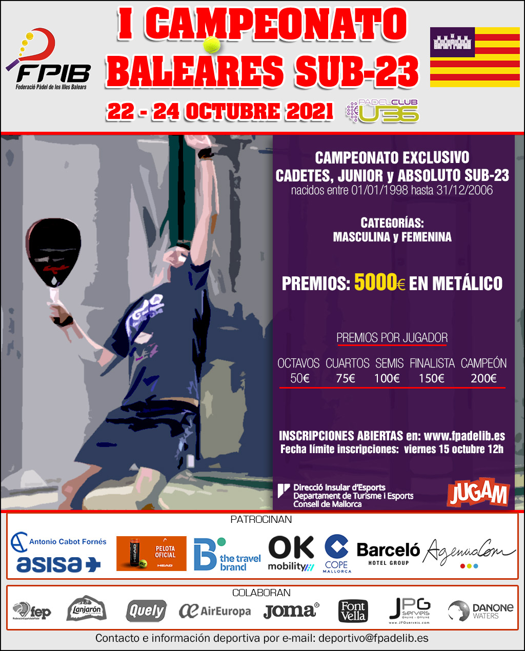 2021 Camp Baleares parejas sub23
