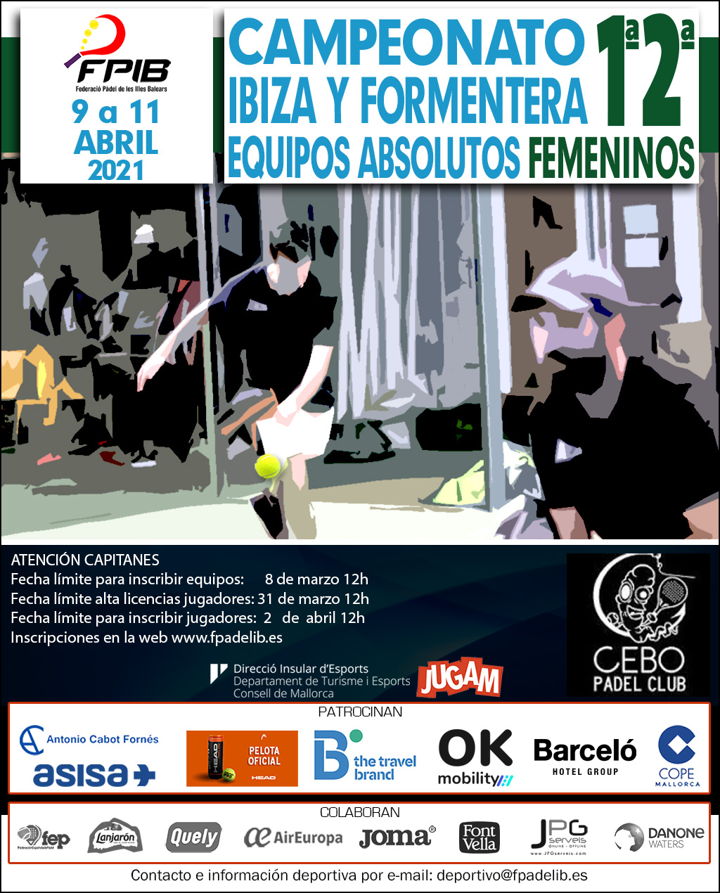 2021 Camp Ibiza Equipos Absolutos Femeninos 1ª y 2ª