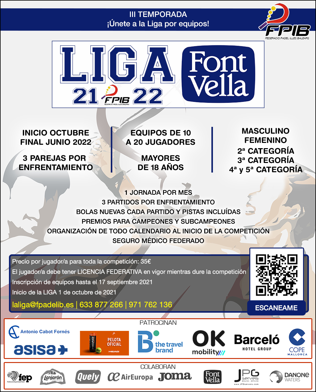 Liga Font Vella 2021 2022