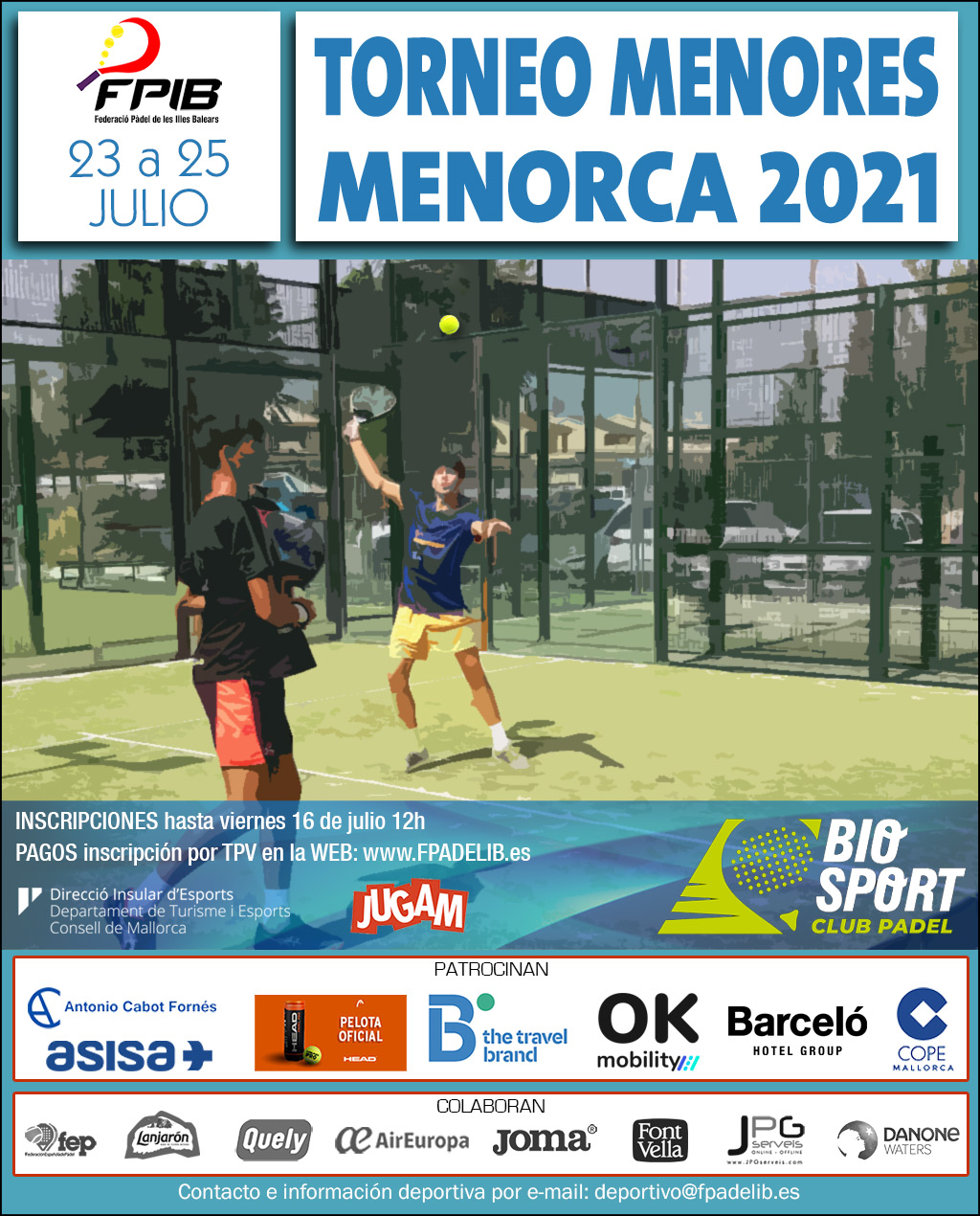 Torneo Menores Menorca 2021