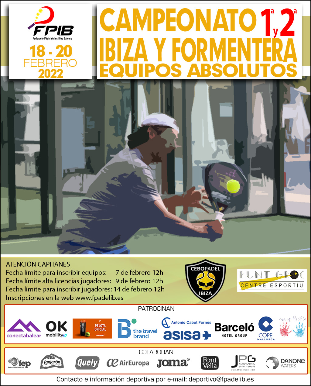 Campeonato de Ibiza y Formentera por Equipos de 1ª y 2ª 2022
