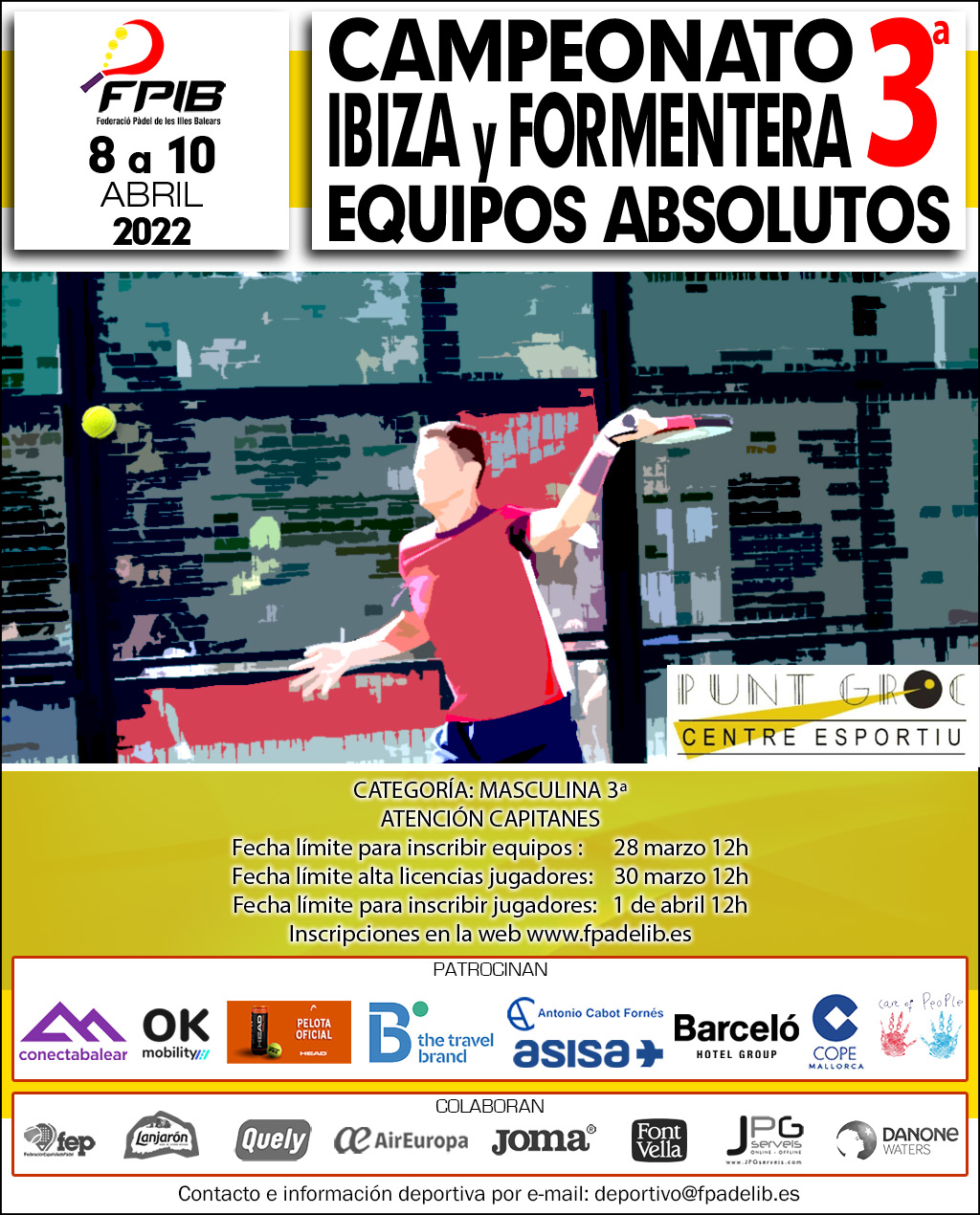 Campeonato de Ibiza y Formentera por Equipos de 3ª MASCULINO 2022