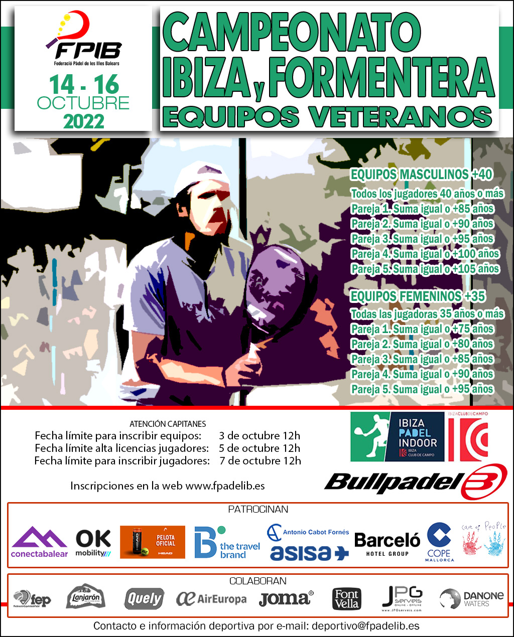 Campeonato de Ibiza y Formentera por equipos de veteranos 2022