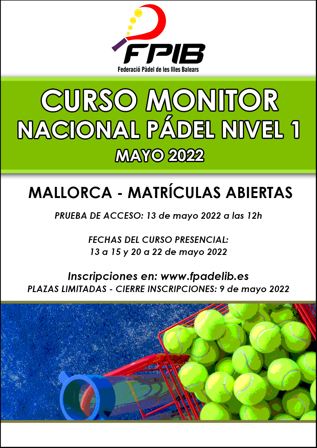 2022 Curso monitor Mallorca mayo