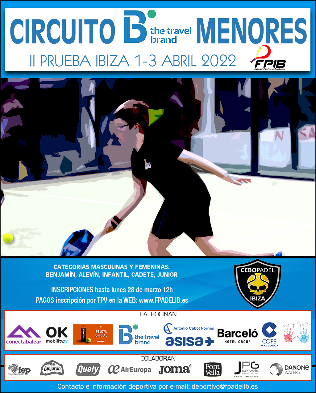 2ª Prueba Circuito Menores IBIZA 2022