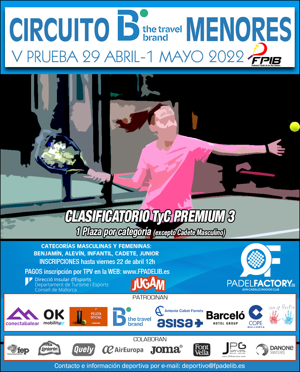 5ª Prueba Circuito Menores 2022