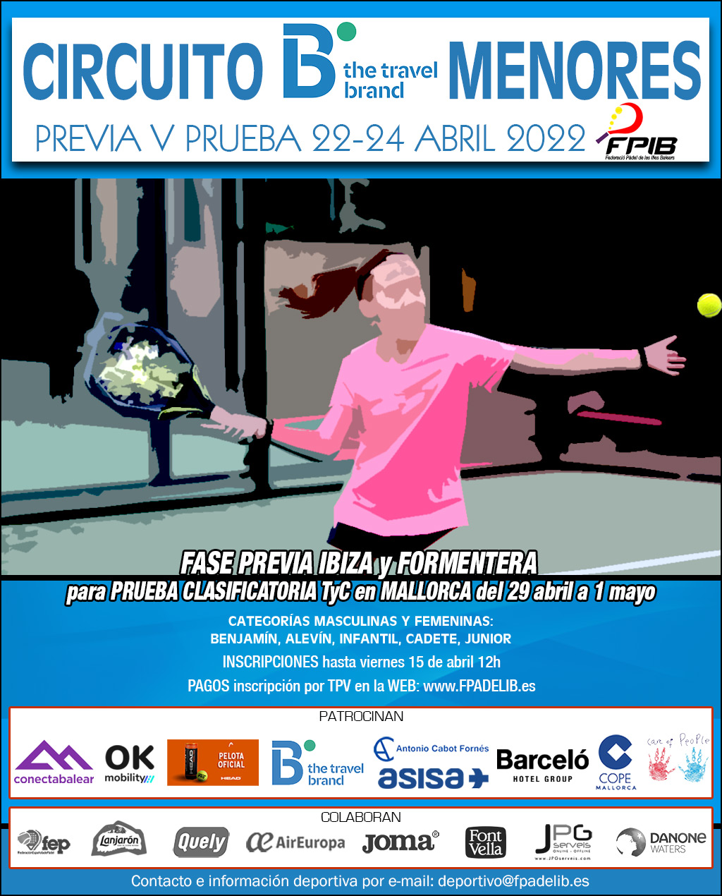 Previa Ibiza 5ª Prueba Circuito Menores 2022