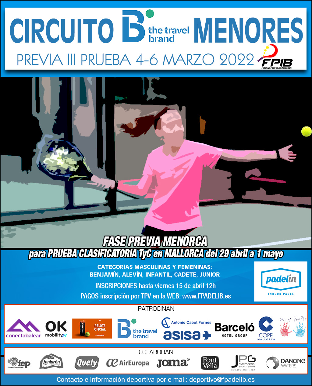 5ª Prueba Circuito Menores 2022