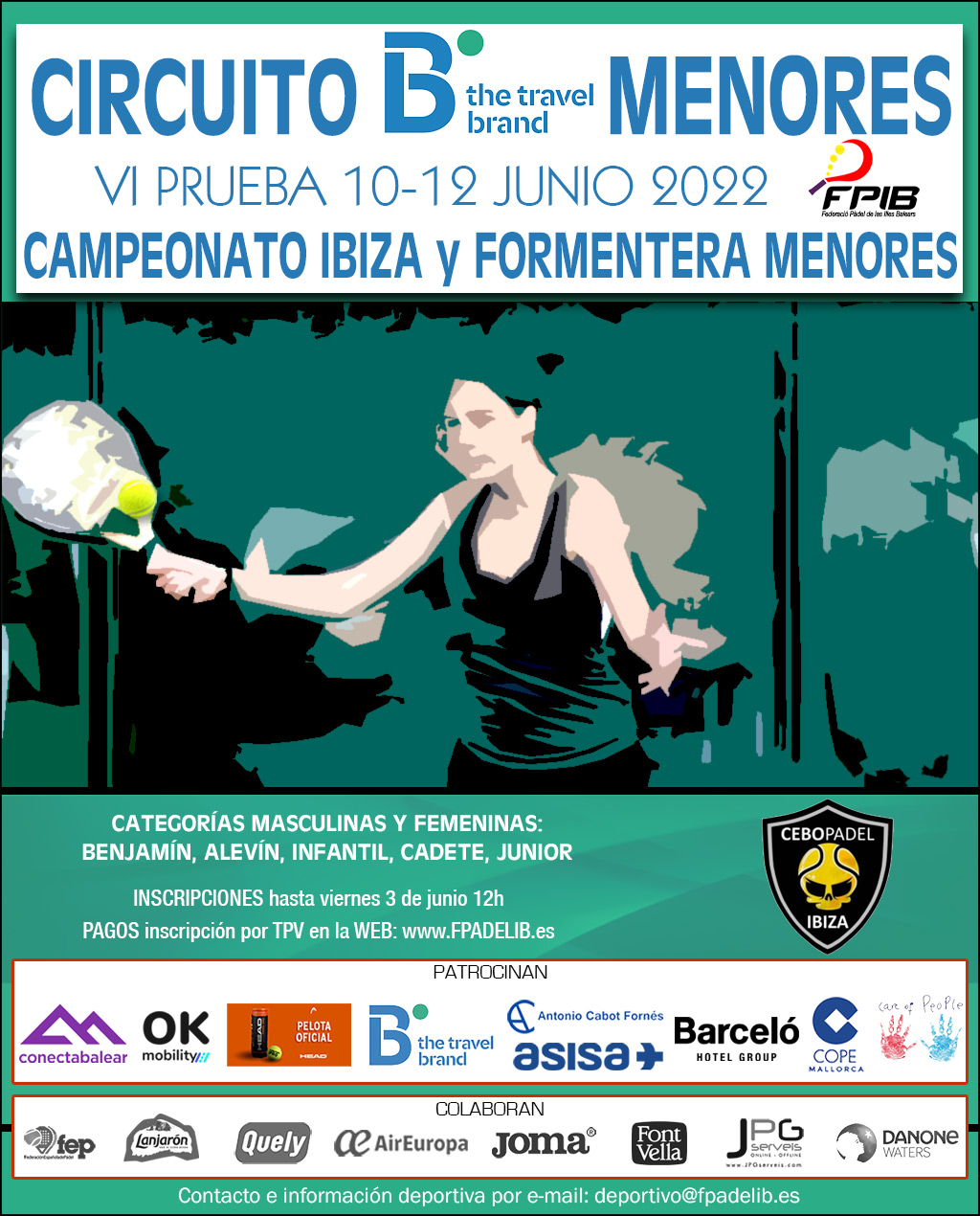 Ibiza 6ª Prueba Circuito Menores 2022