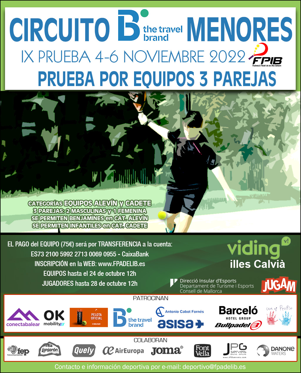 9ª Prueba Circuito Menores 2022