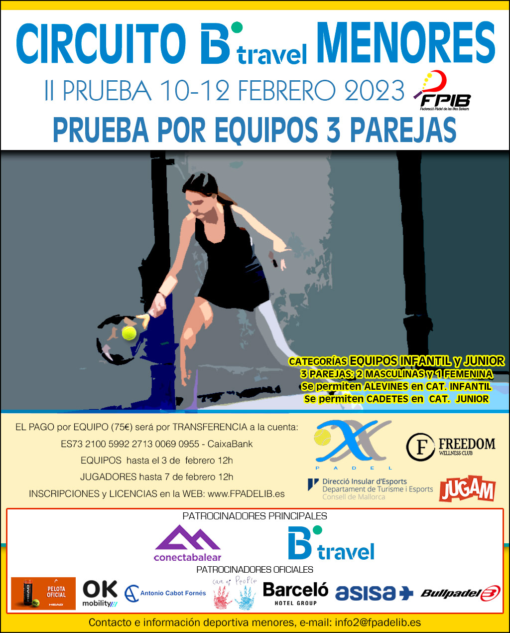 2ª Prueba Circuito Menores 2023