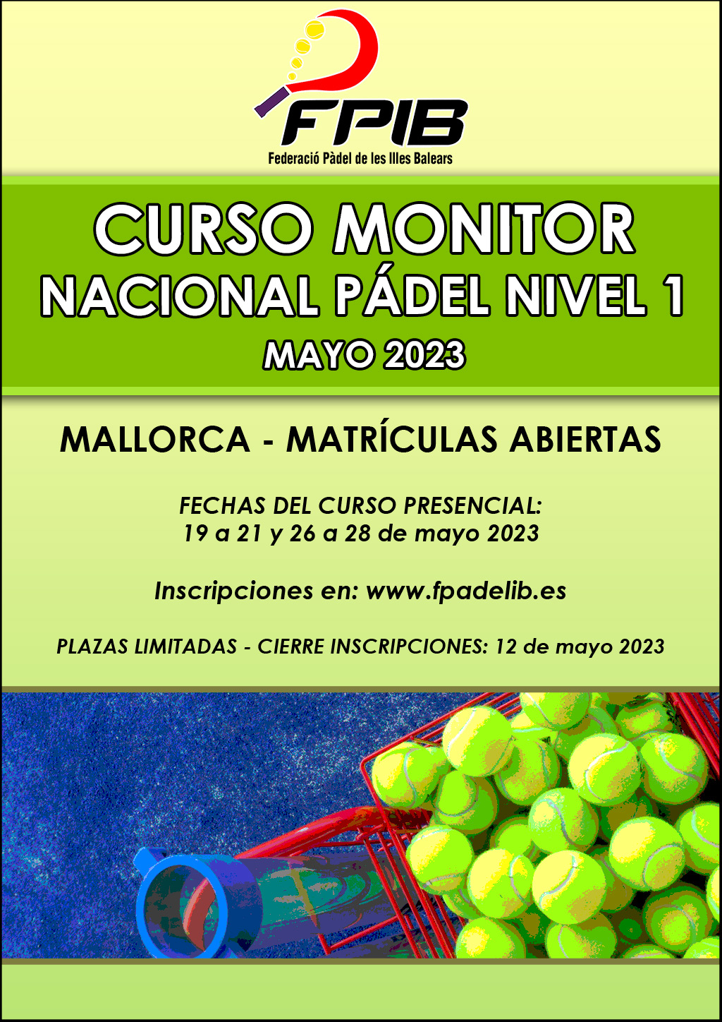 2023 Curso monitor Mallorca mayo