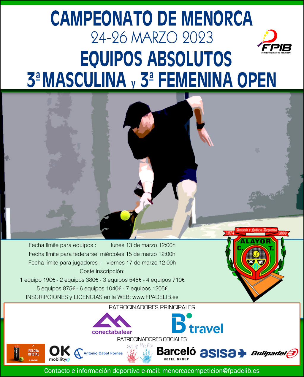Campeonato de Menorca por equipos de 3ª 2023