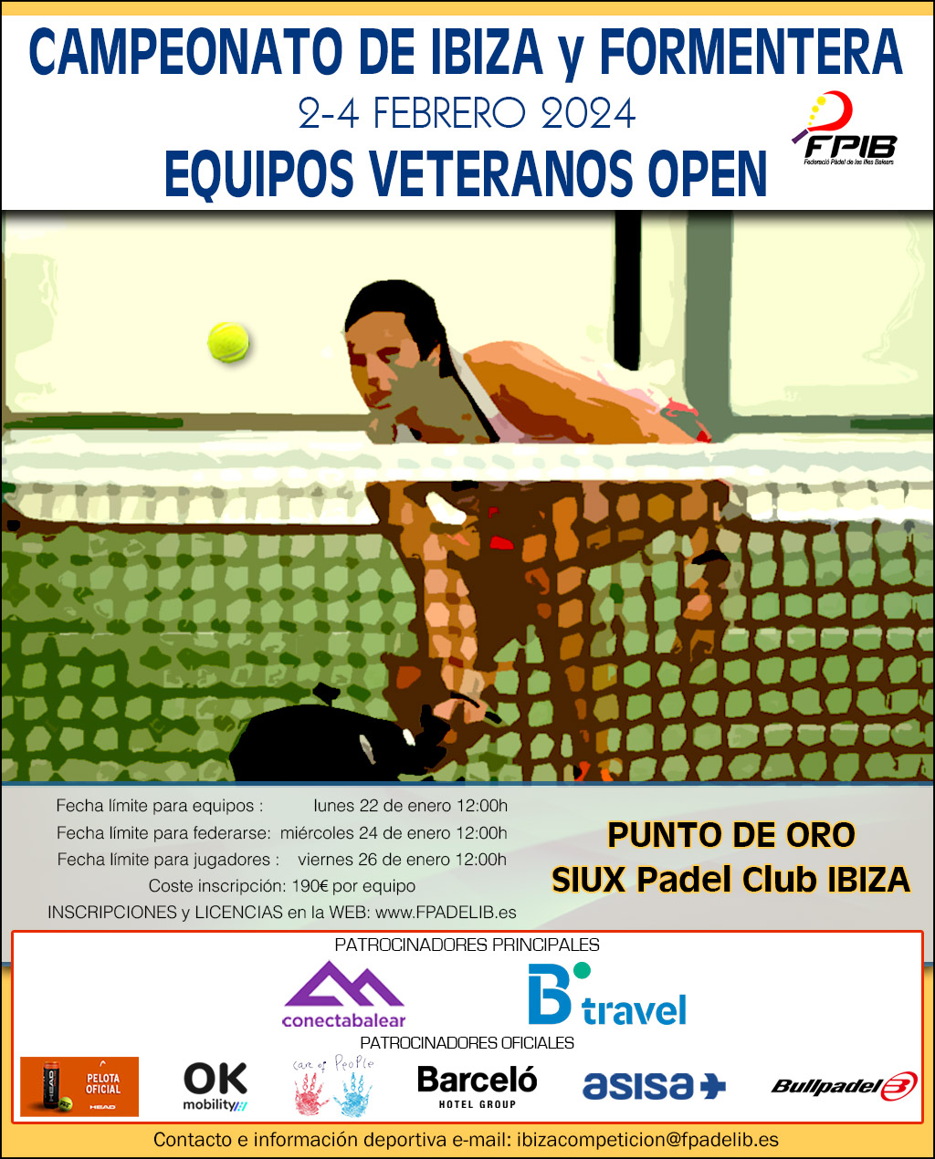 Campeonato de Ibiza y Formentera por equipos veteranos 2024, categoría OPEN