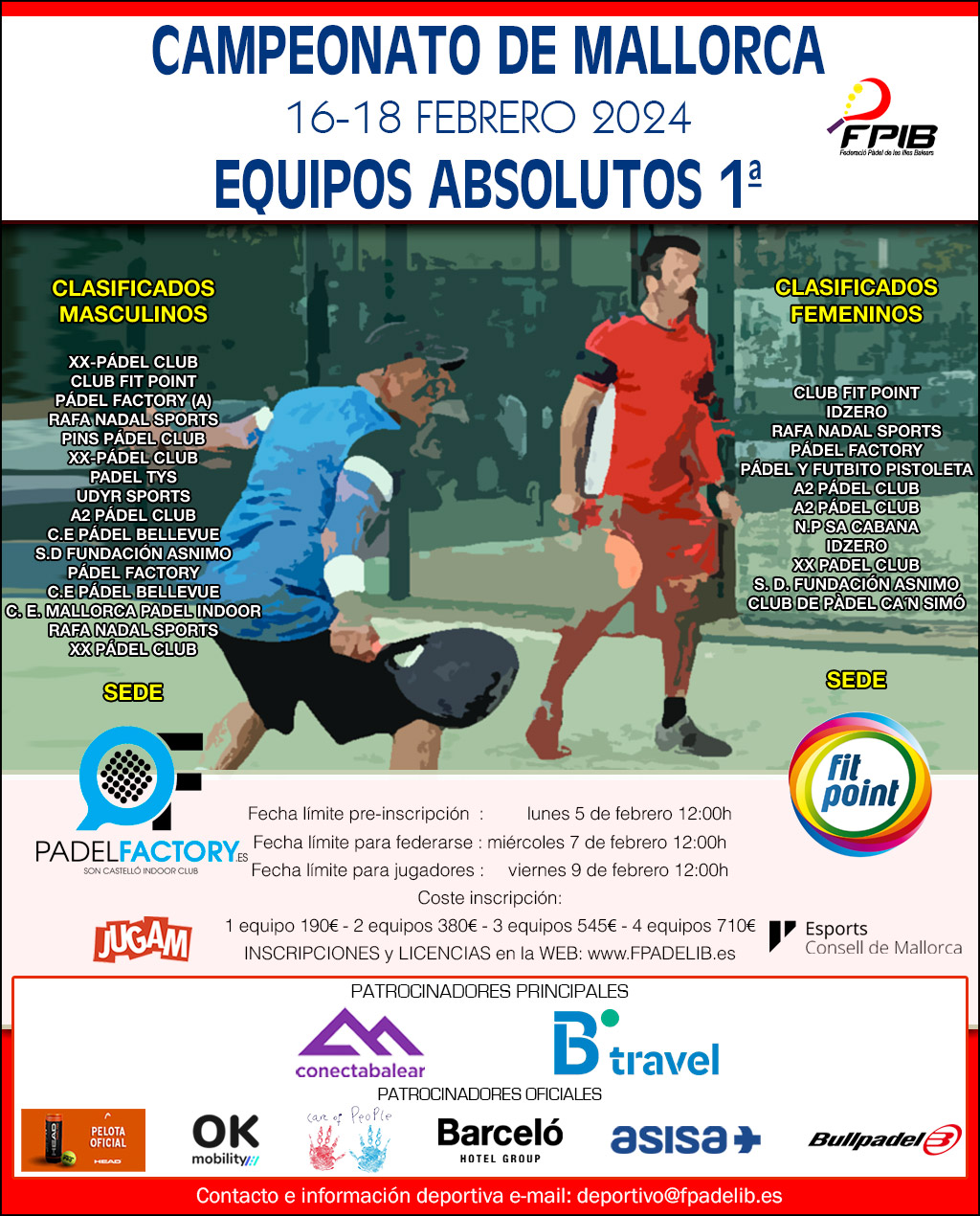 Campeonato de Mallorca por equipos absolutos de 1ª 2024