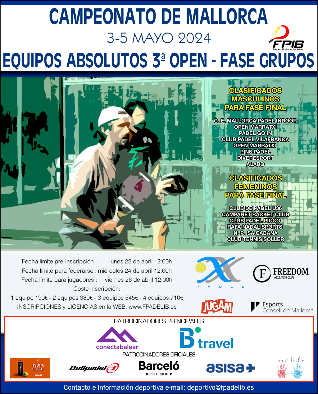 Campeonato de Mallorca por equipos absolutos de 3ª OPEN 2024