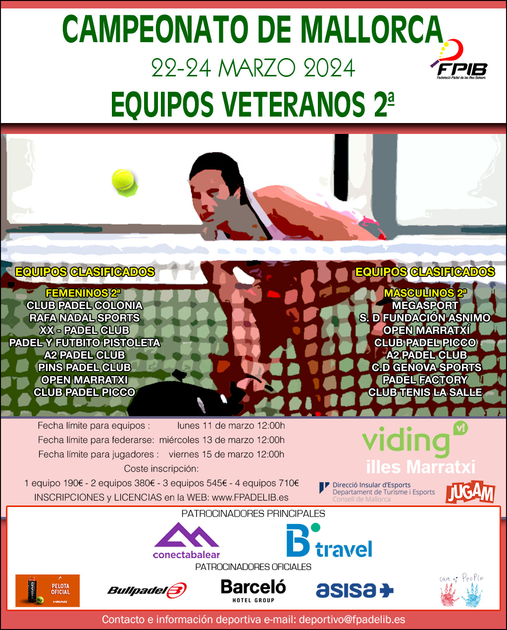 Campeonato de Mallorca por equipos veteranos de 2ª 2024