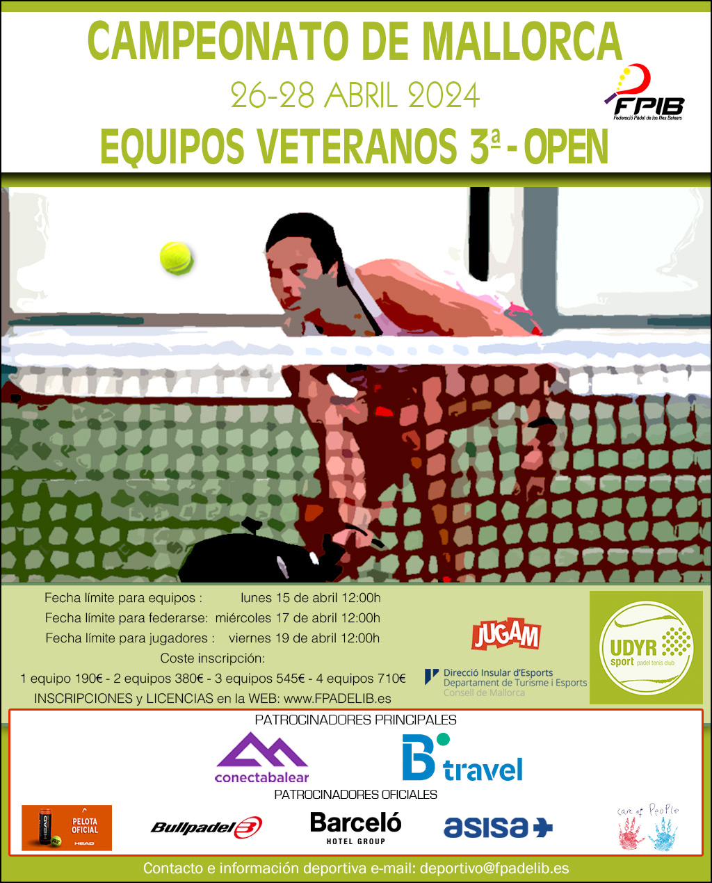 Campeonato de Mallorca por equipos veteranos de 3ª OPEN 2024