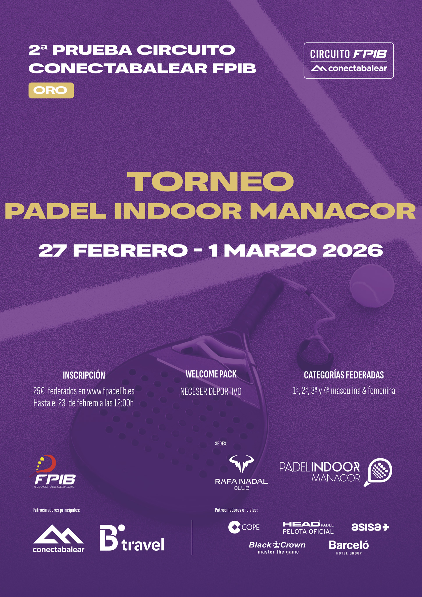 Prueba del Circuito ConectaBalear FPIB 2026