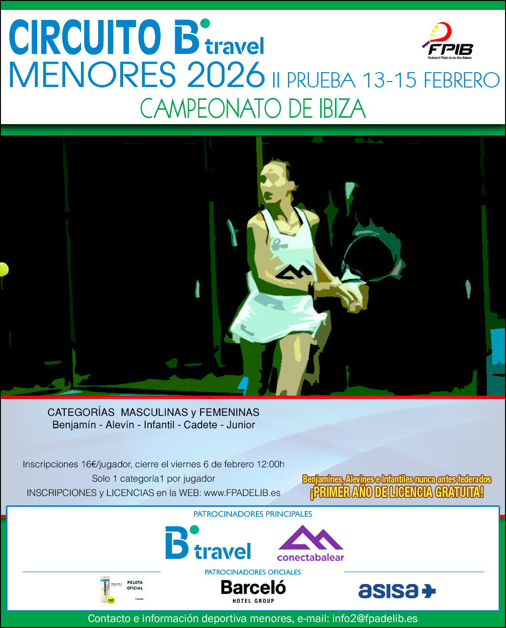 PRUEBA CIRCUITO - Btravel de menores 2026