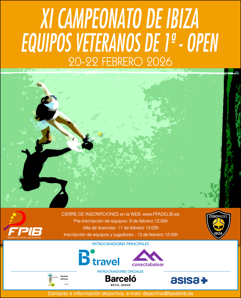XI CTO. DE IBIZA POR EQUIPOS VETERANOS 1ª OPEN