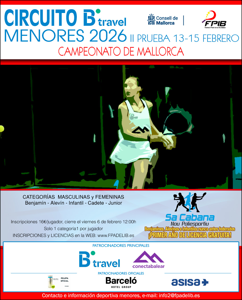 PRUEBA CIRCUITO - Btravel de menores 2026