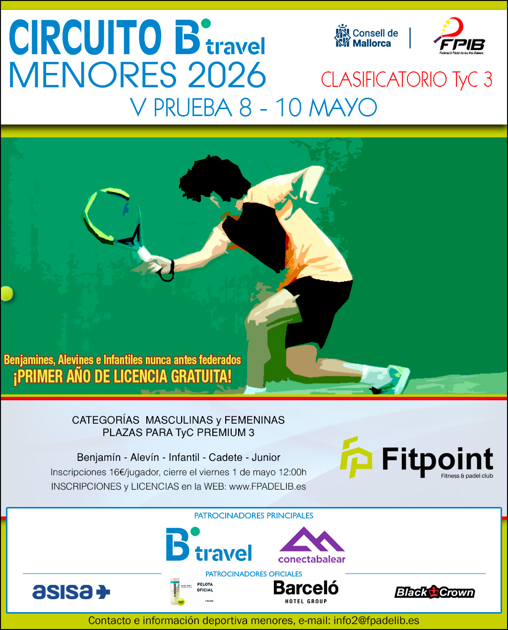 V PRUEBA CIRCUITO - Btravel de menores 2026