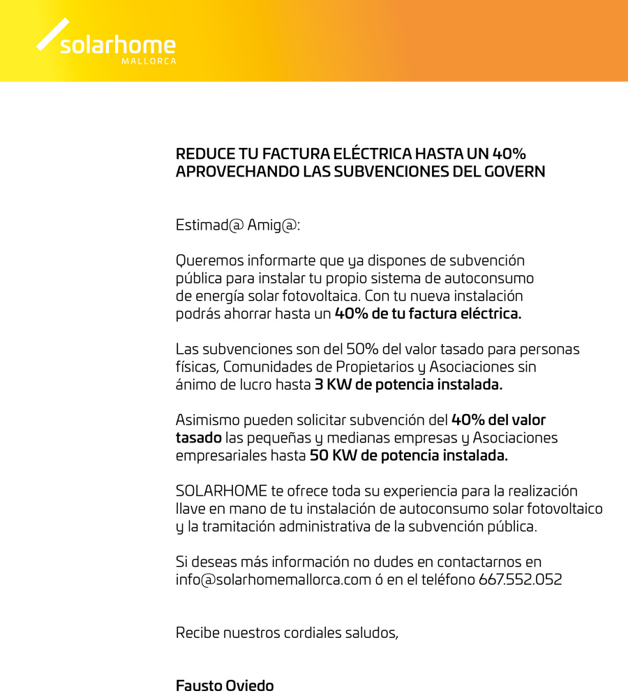 promocion solarhome